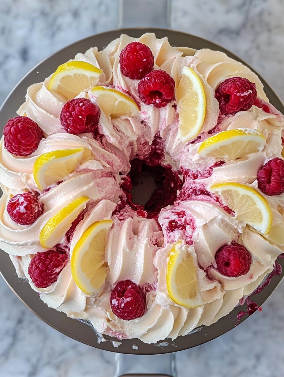 Lemon Raspberry Bundt Cake Recipe: A Sweet Delight