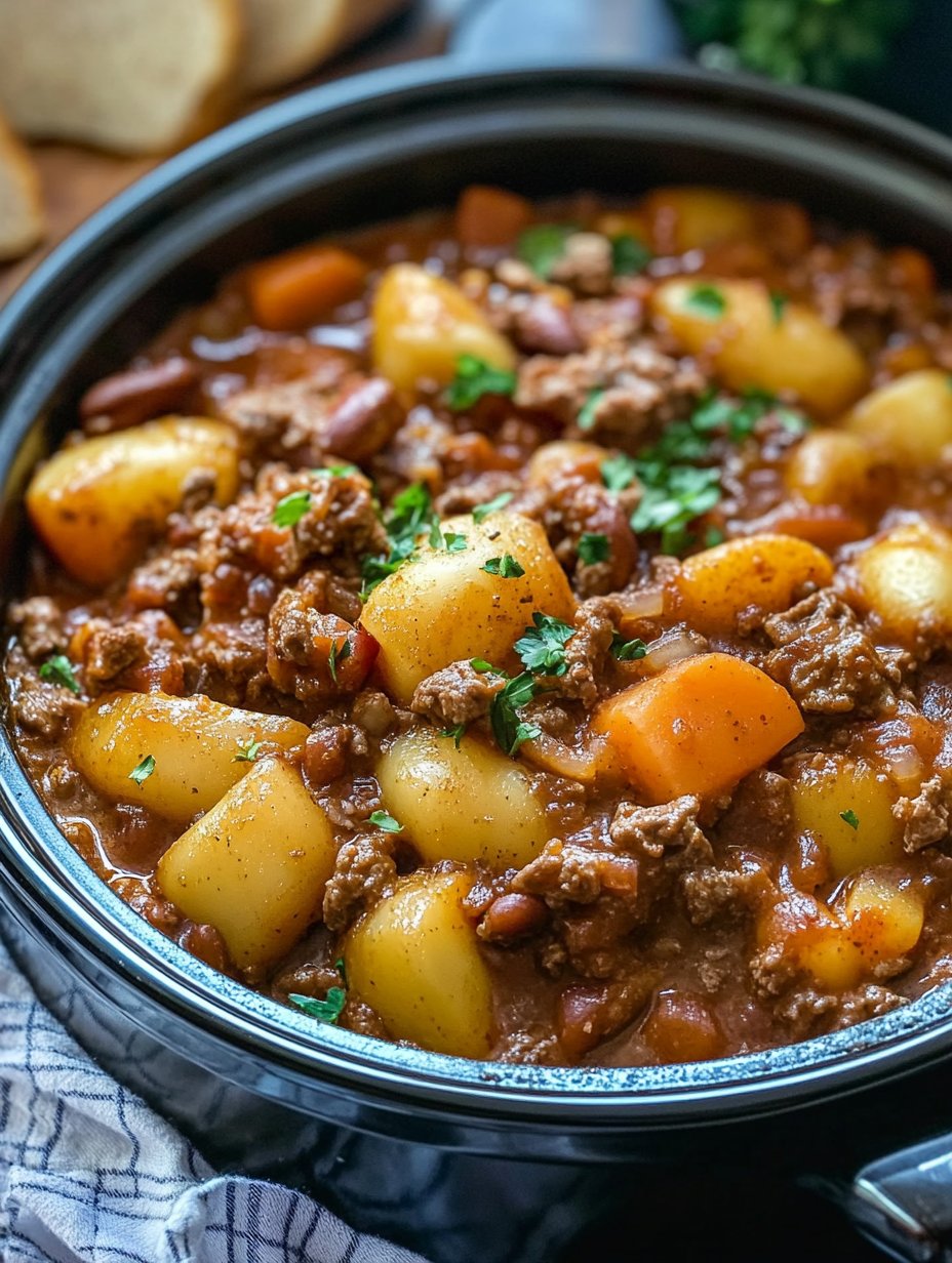 Slow Cooker Cowboy Casserole Recipe | Perfect Comfort Food