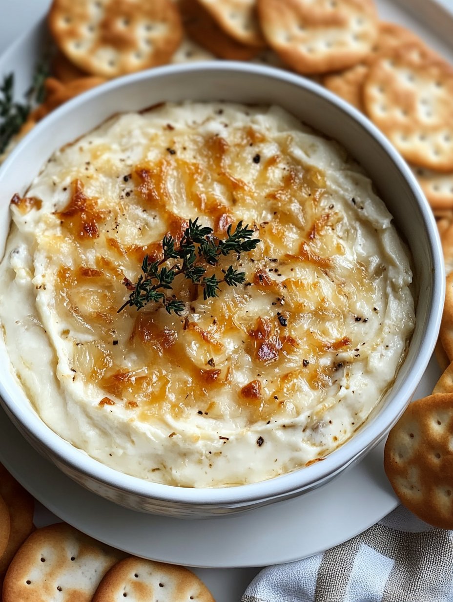 Caramelized Onion and Gruyère Dip Recipe