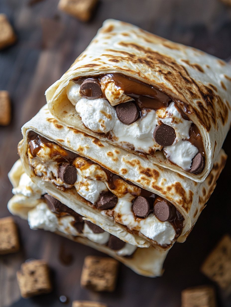 S'mores Crunchwrap Recipe: A Sweet Dessert Delight