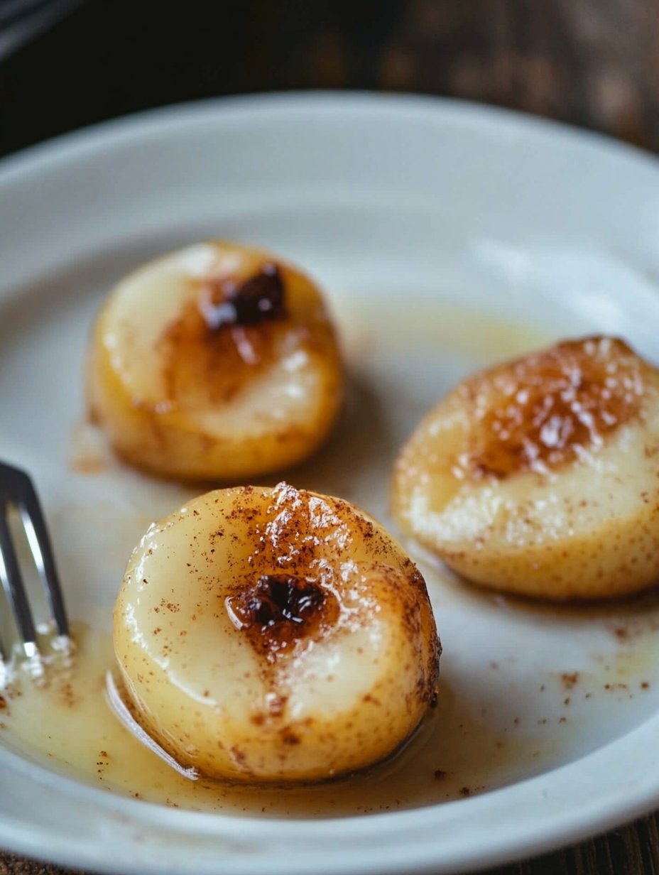 Cinnamon Honey Baked Pears Recipe - Sweet Delight