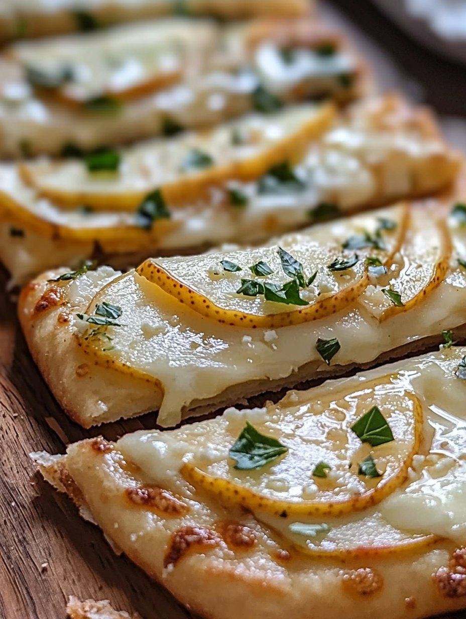 Pear and Gorgonzola Flatbread: A Delicious Recipe