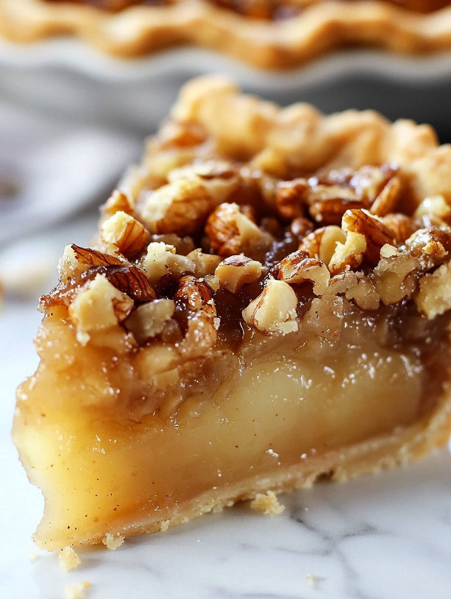 Maple Vanilla Walnut Pear Pie Recipe: A Delicious Dessert