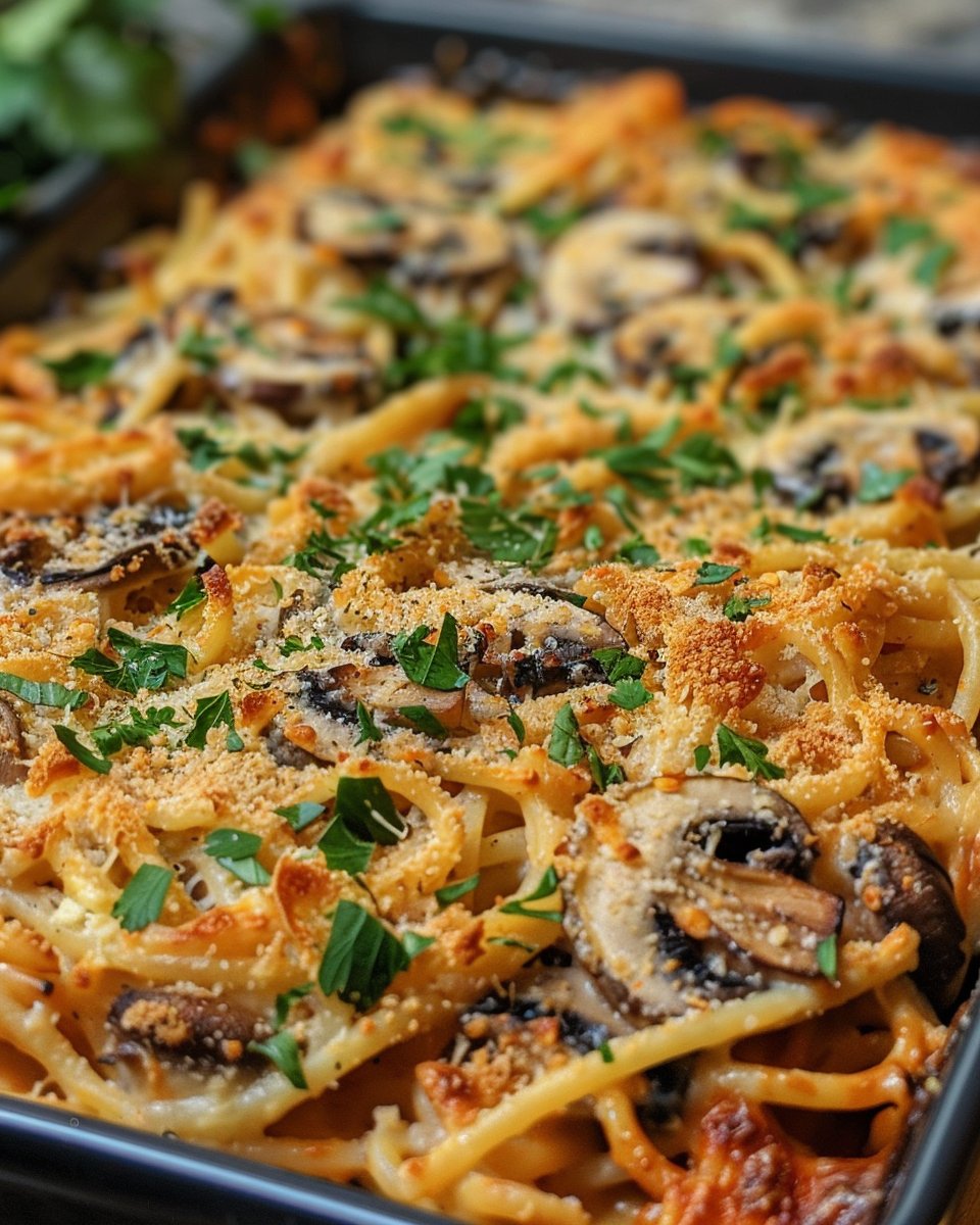 Baked Mushroom Pasta Recipe for a Delicious Dinner