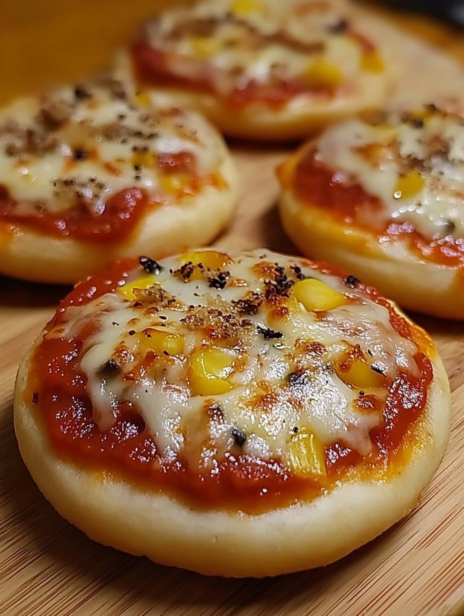 Easy Mini English Muffin Pizzas Recipe