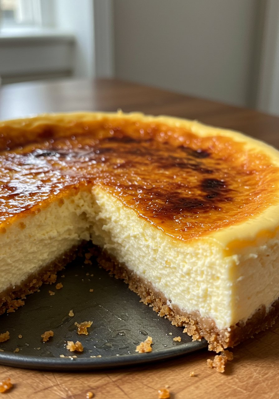 Crème Brûlée Cheesecake: Decadent Dessert Recipe