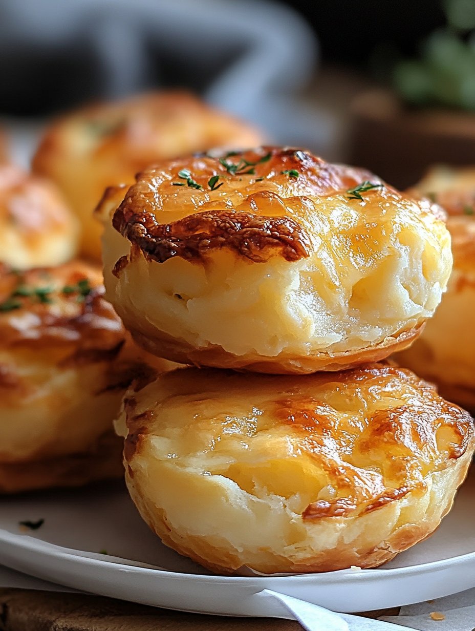 Creamy Potato Puffs with Cheese Delight Recipe