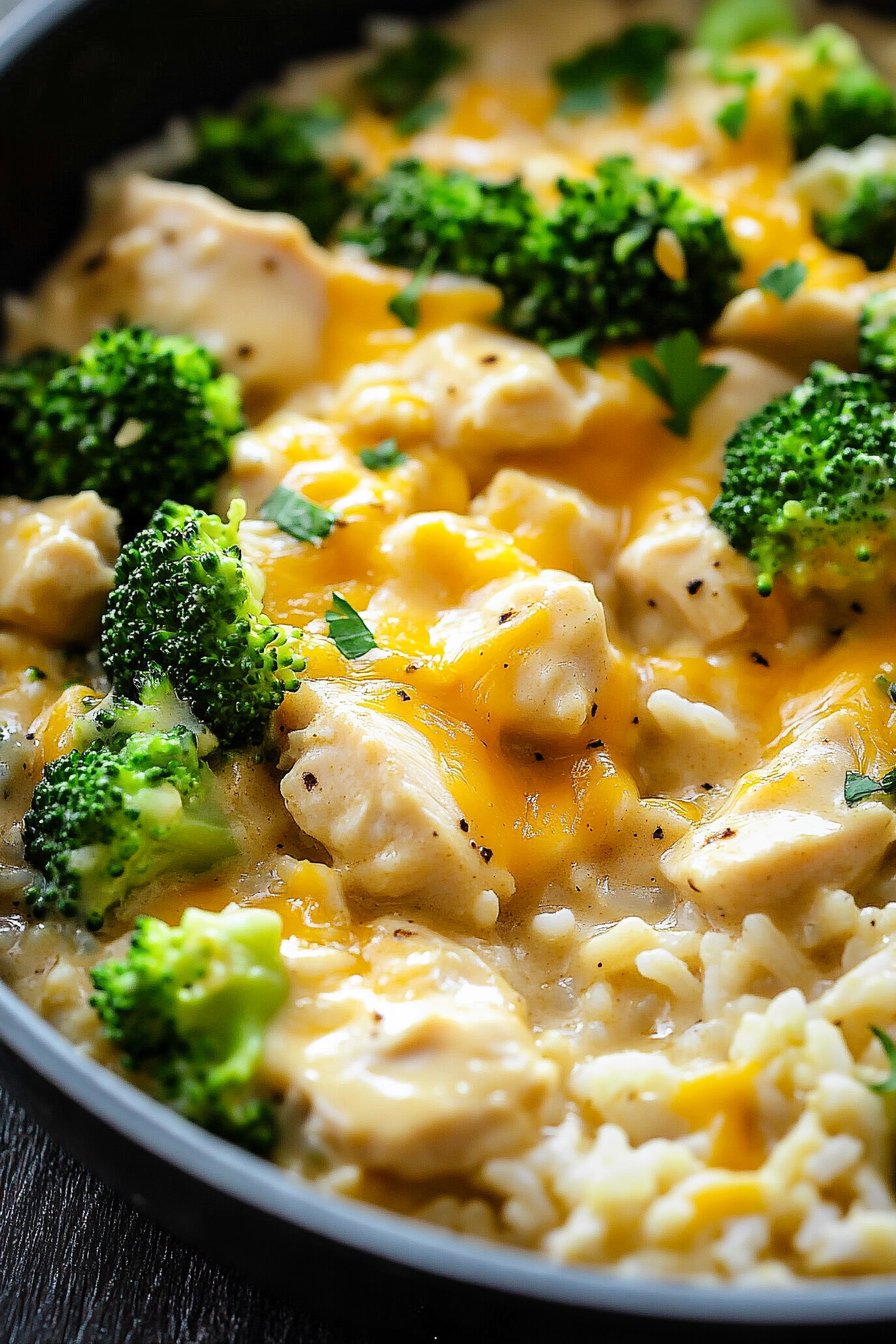 Cheesy Chicken Broccoli Bake Recipe