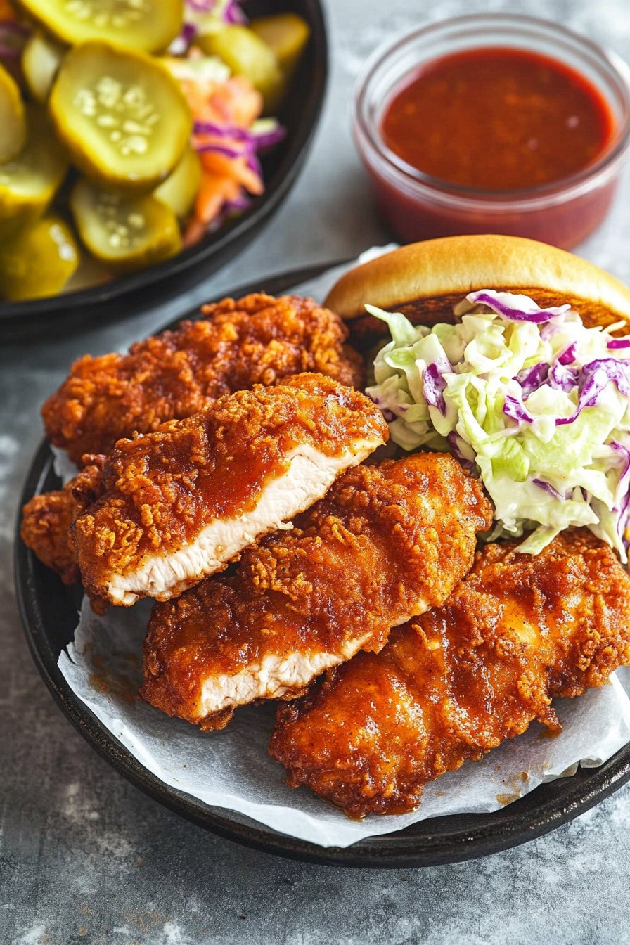 Nashville-Style Hot Chicken Sandwich Recipe