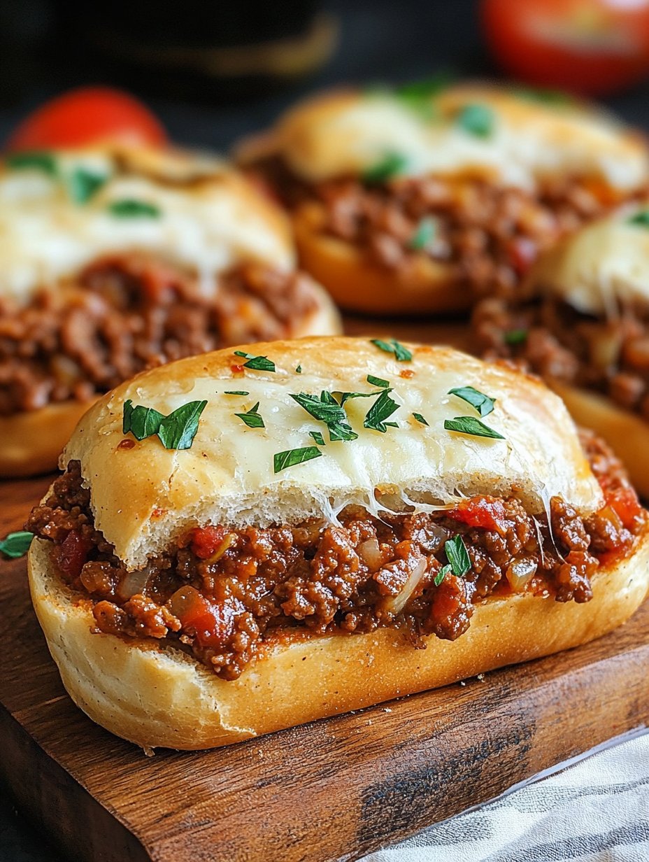 Italian Garlic Bread Sloppy Joes Recipe