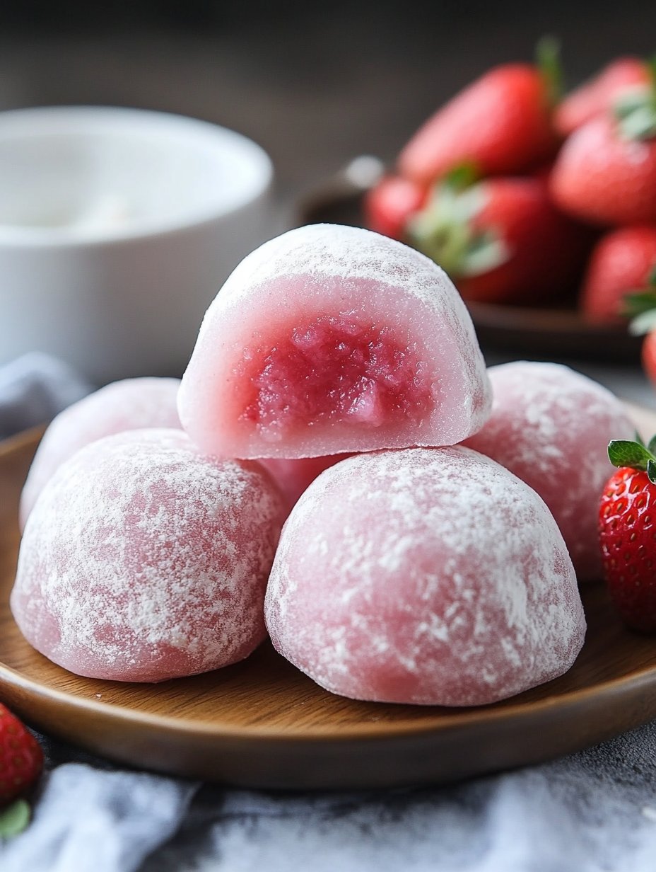 Delicious Strawberry Mochi Recipe: A Sweet Delight