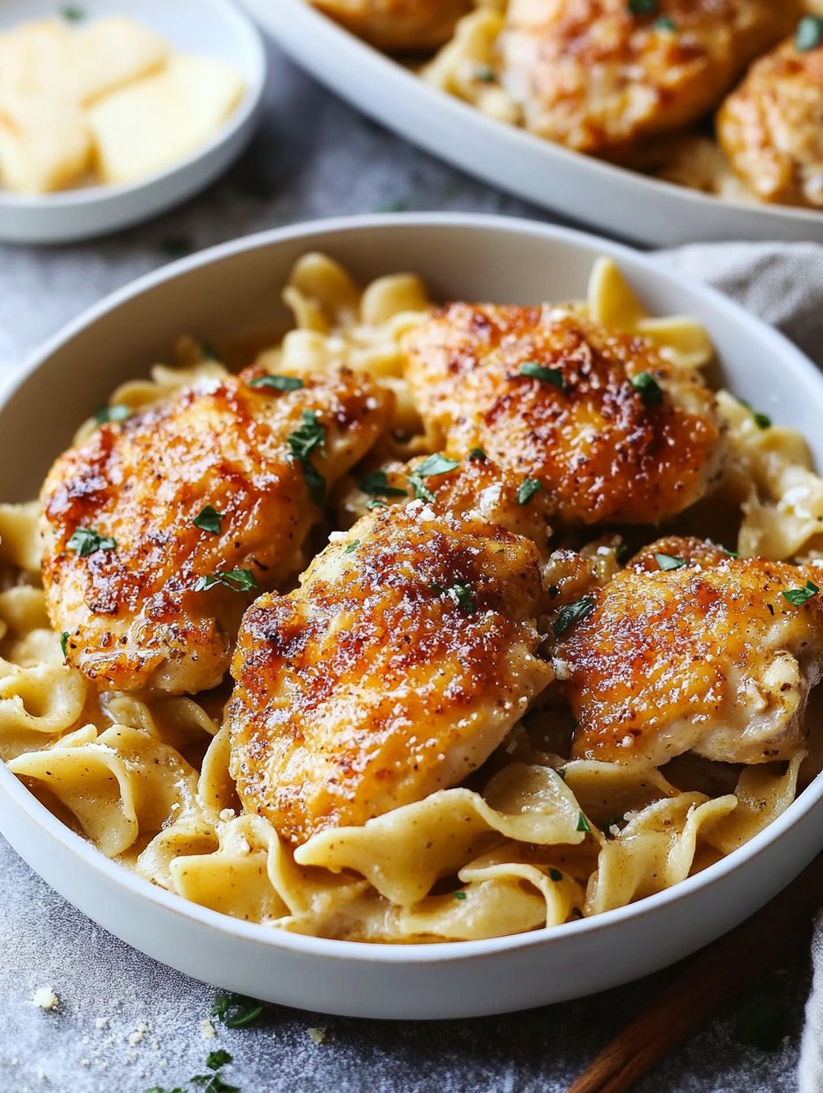 Chicken with Buttered Noodles: A Delicious Dinner Recipe