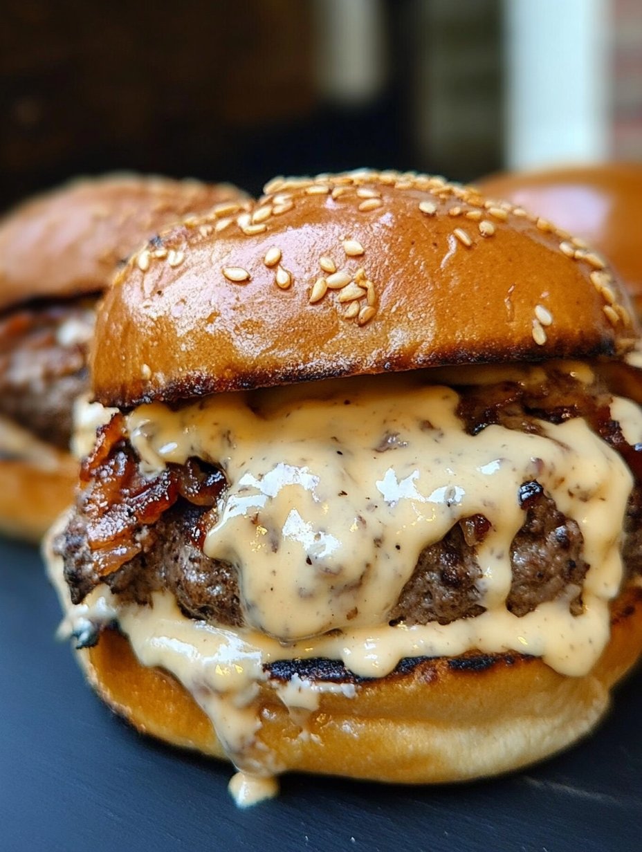 Smash Burgers with Baconnaise Sauce Recipe