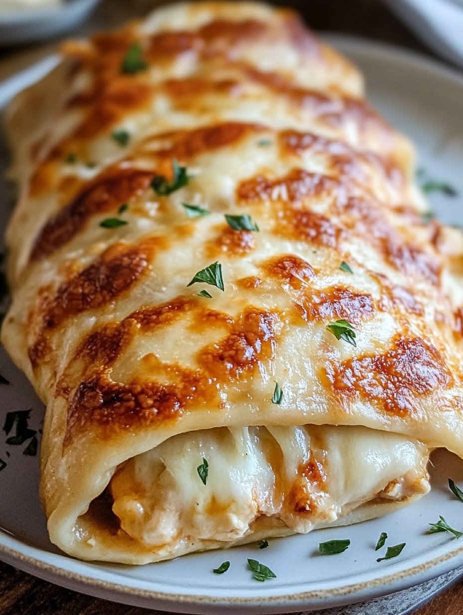 Cheesy Garlic Chicken Wraps: A Delicious Delight