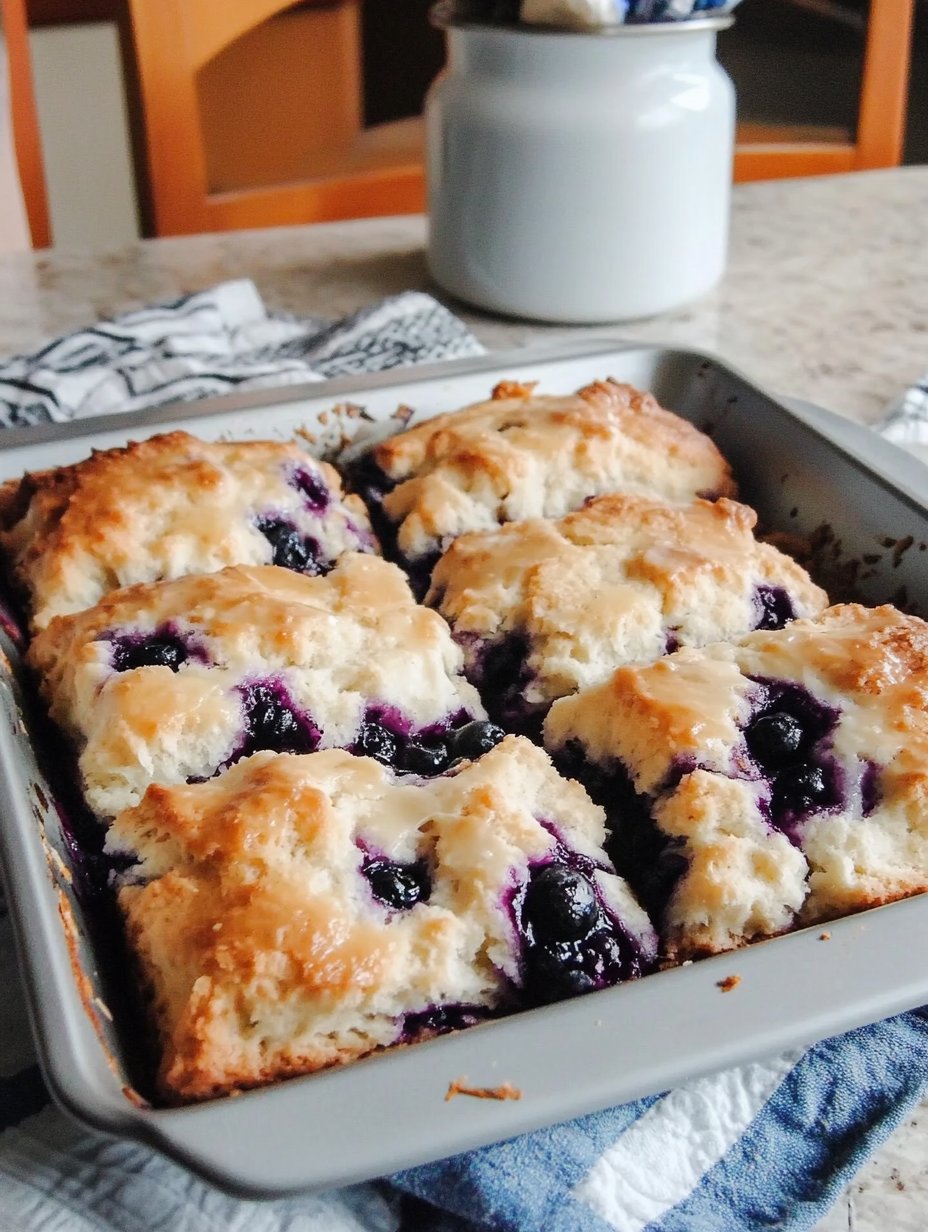 Blueberry Butter Swim Biscuits - Delicious Recipe