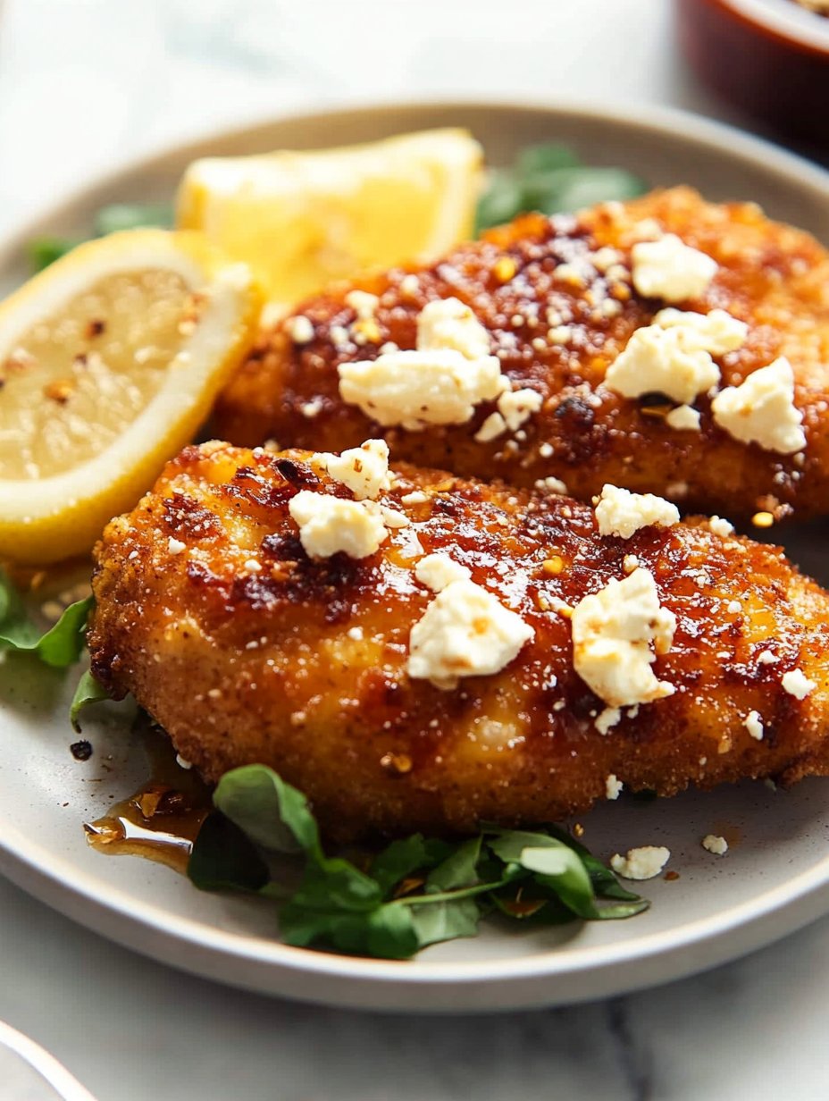 Crispy Hot Honey Feta Chicken Recipe | Delicious & Easy