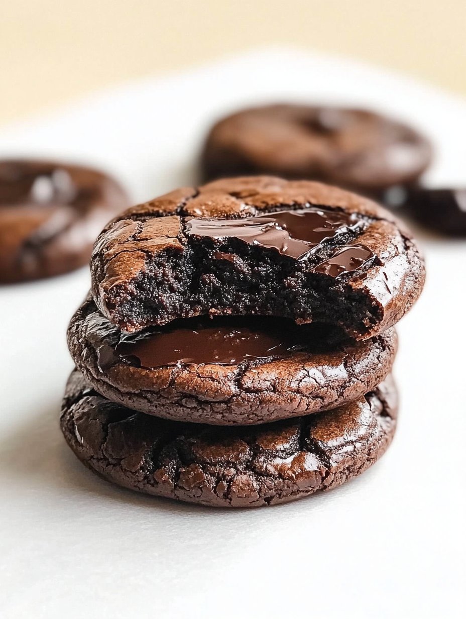 Chocolate Lava Brownie Cookies Recipe