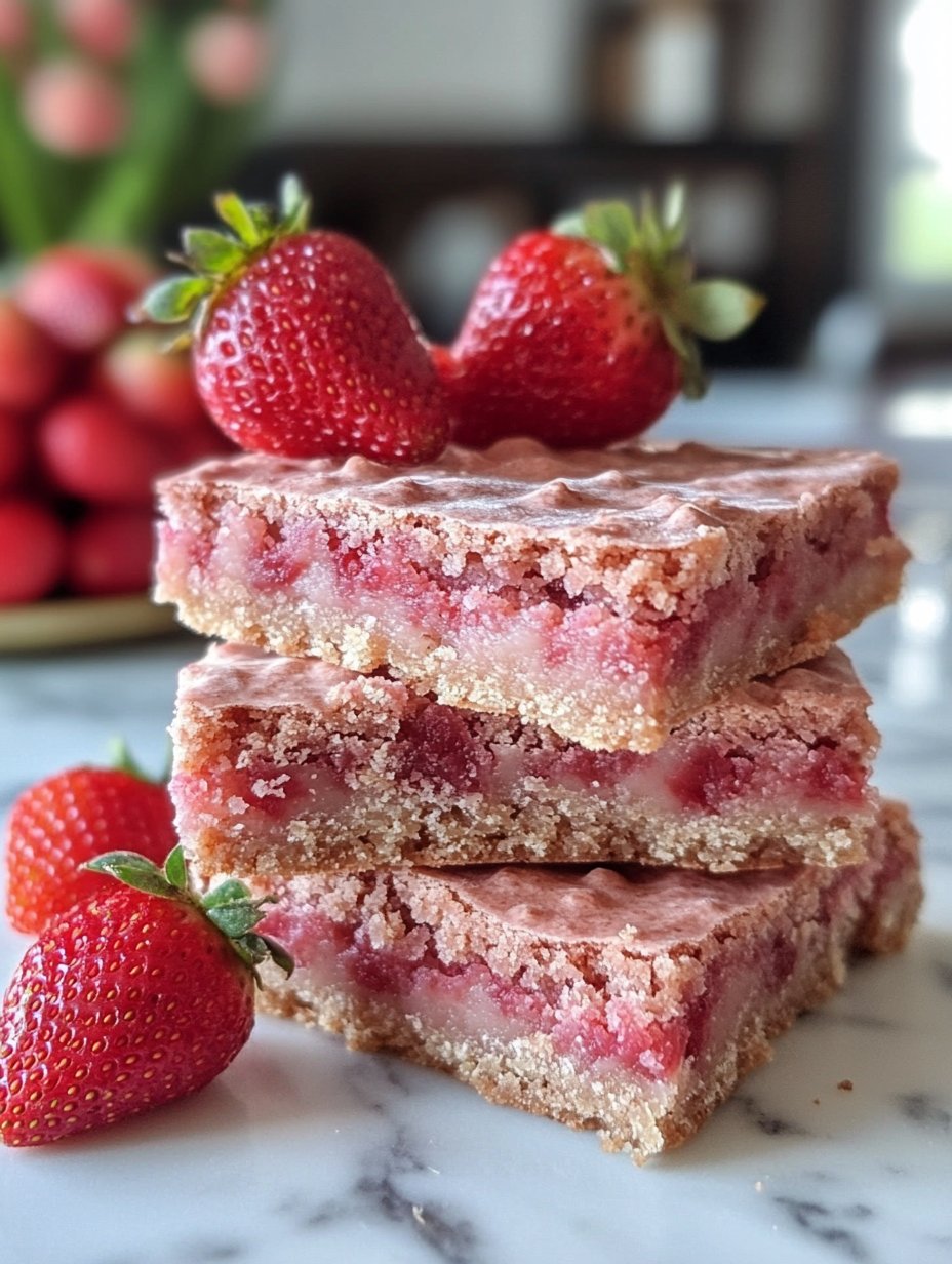 Strawberry Brownies: A Sweet and Fruity Delight