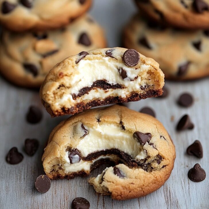 Easy Chocolate Chip Cheesecake Cookies Recipe