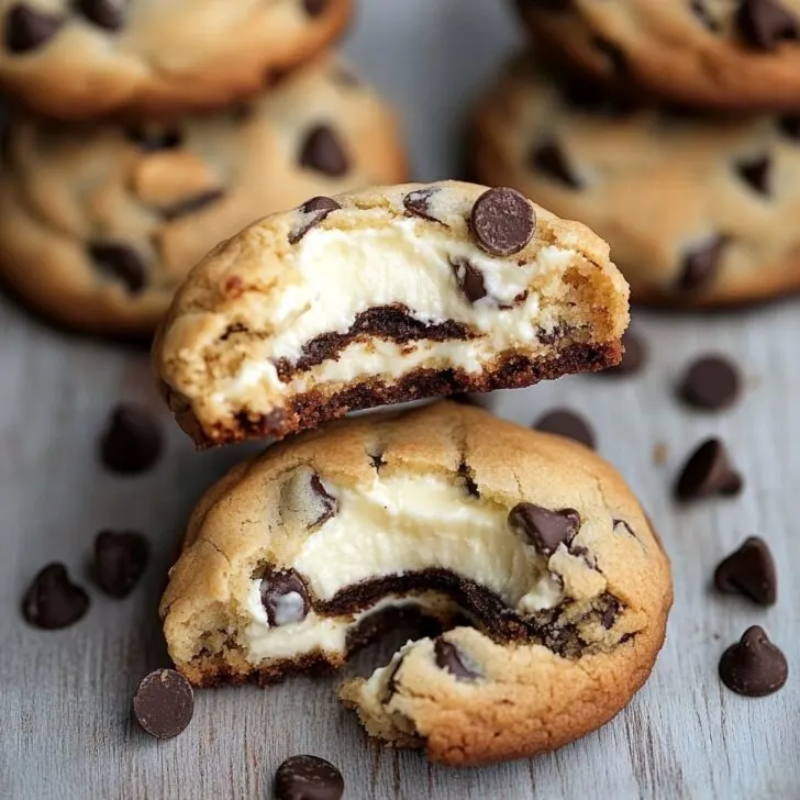 Easy Chocolate Chip Cheesecake Cookies Recipe