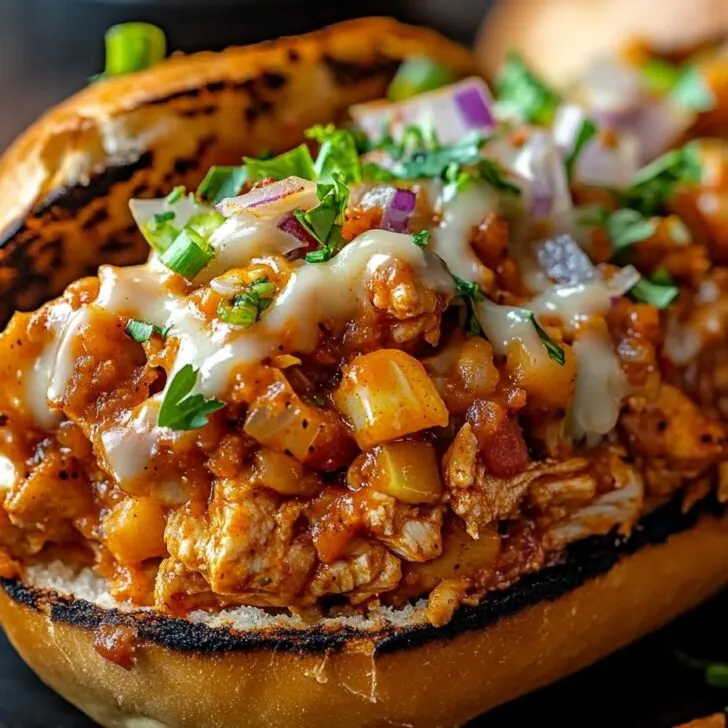 Delicious Cajun Chicken Sloppy Joes Recipe
