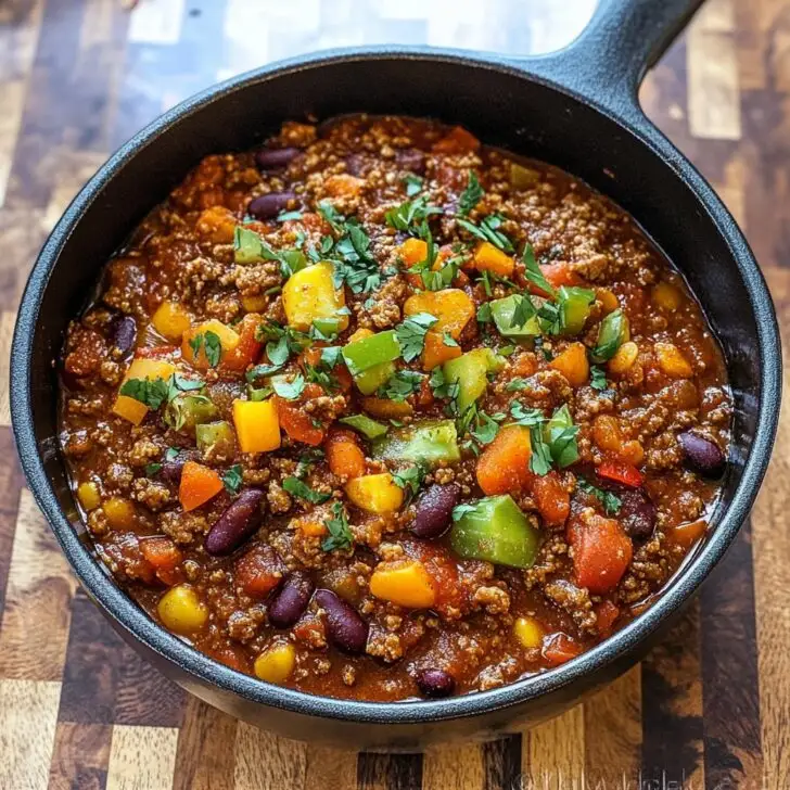 Paleo Chili Recipe: All Meat Veggie Chili Delight