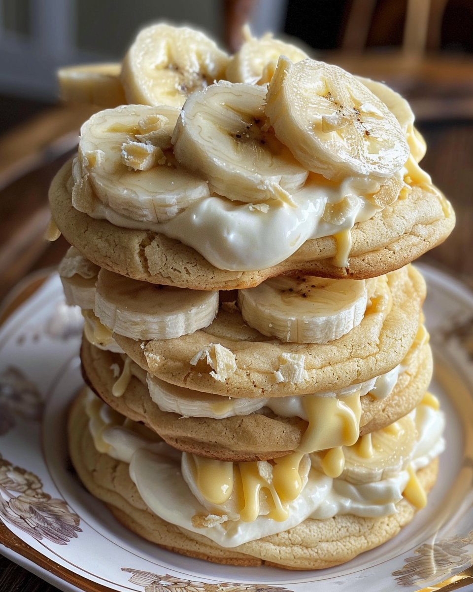 Banana Pudding Cookies Delight Recipe