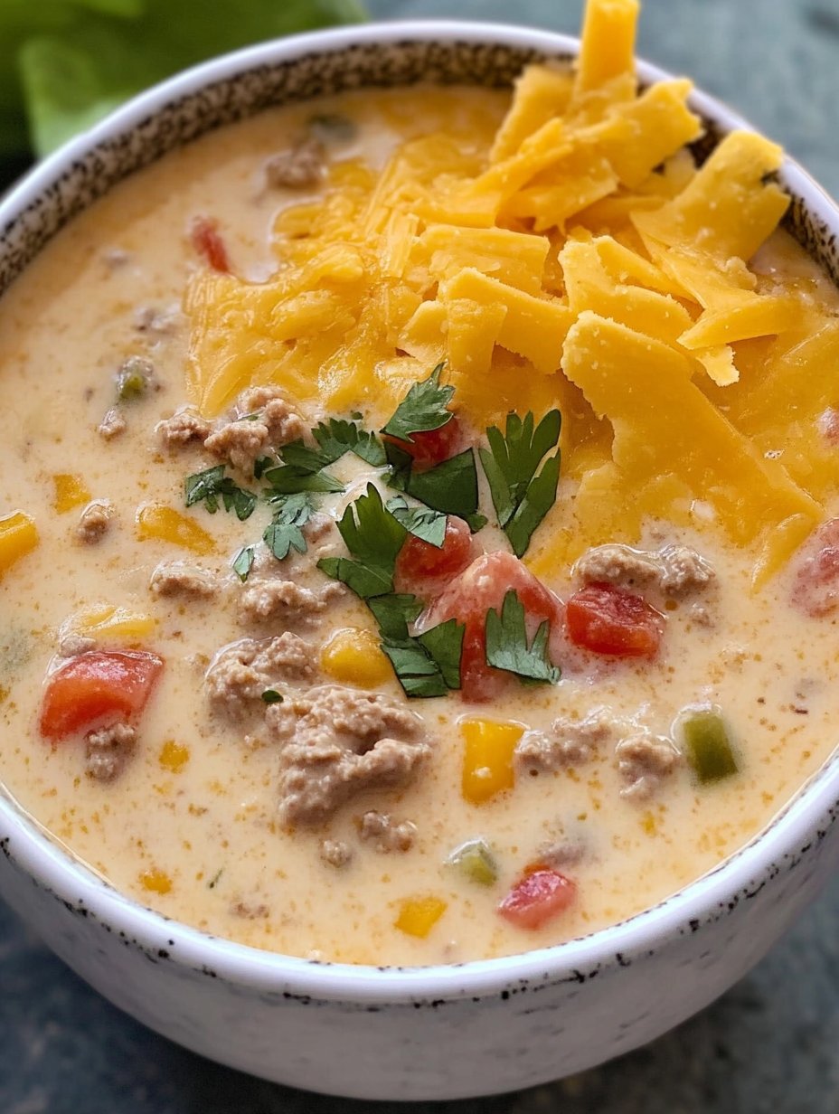 The BEST Queso Soup: Easy Keto Soup Recipe