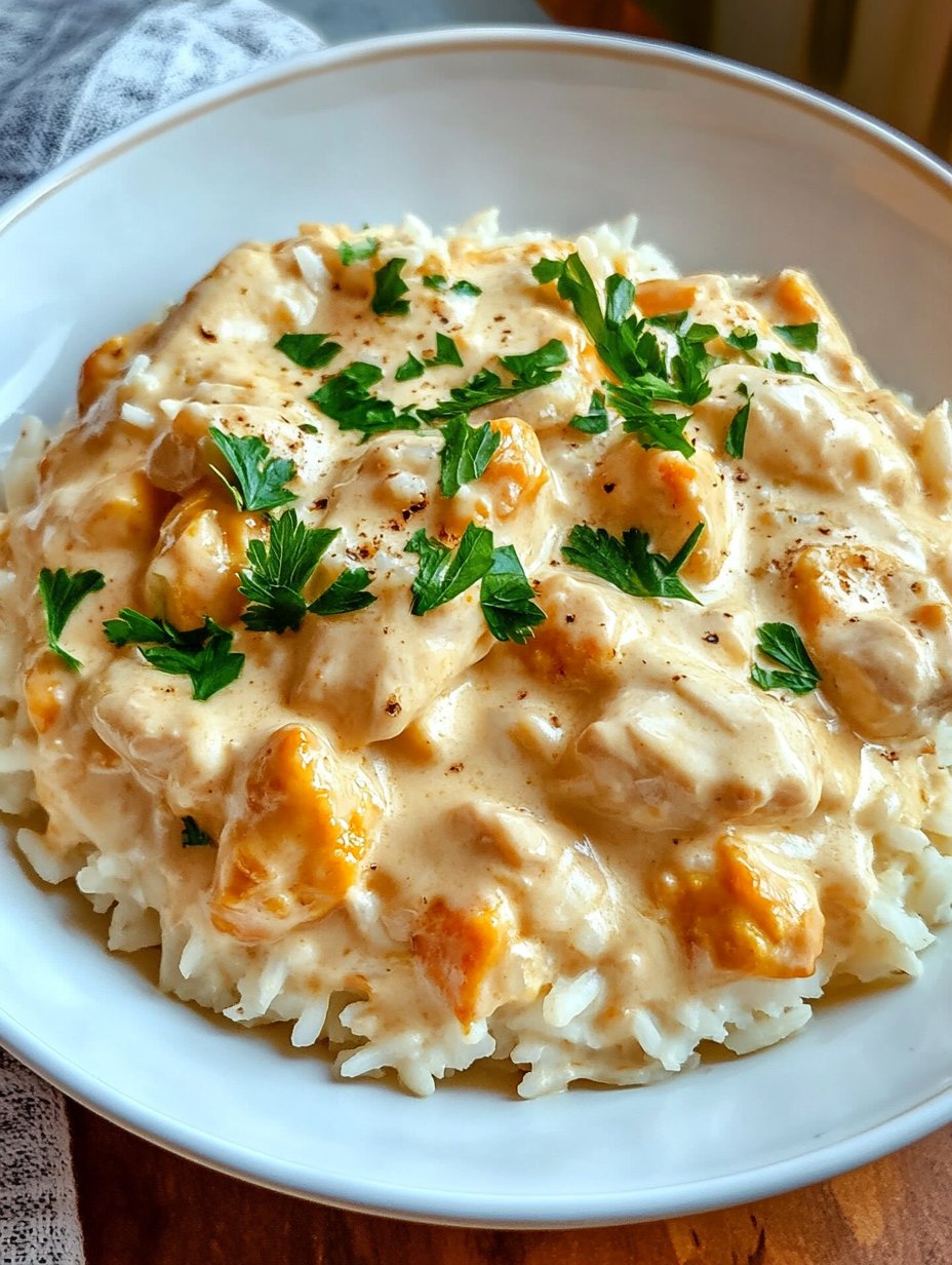 How to Make Creamy Smothered Chicken and Rice