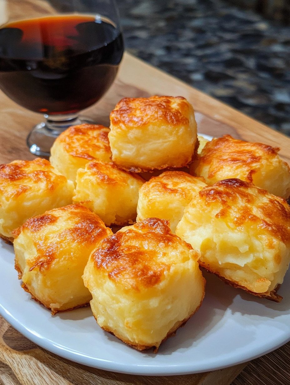 Leftover Mashed Potato Cheese Puffs Recipe