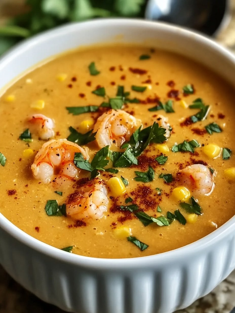 Louisiana Shrimp and Corn Bisque Recipe