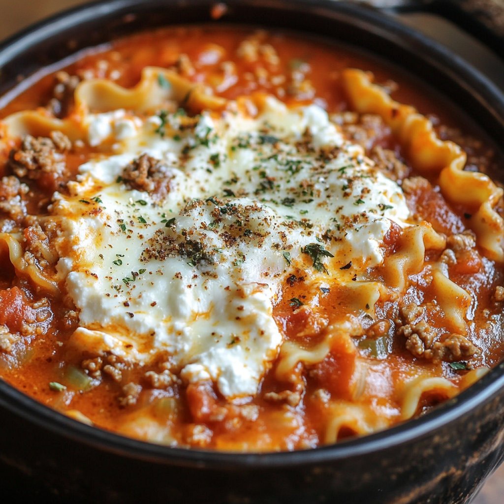 Lasagna Soup Recipe: Comfort in a Bowl