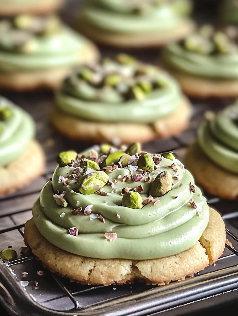 Soft Pistachio Cream Cookies Recipe - Delicious & Easy