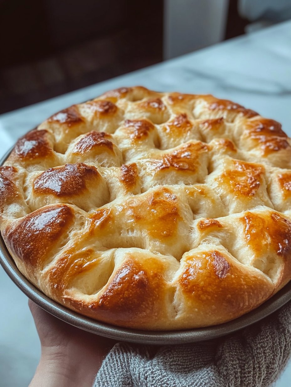 Light Fluffy Sourdough Focaccia Recipe