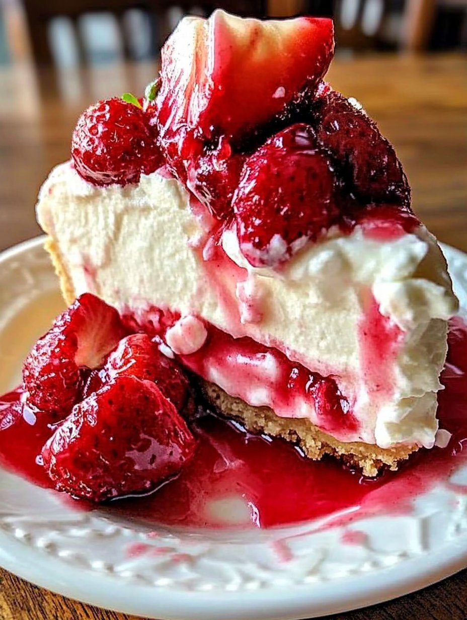 Strawberry Cheesecake Dump Cake Recipe - Easy & Delicious