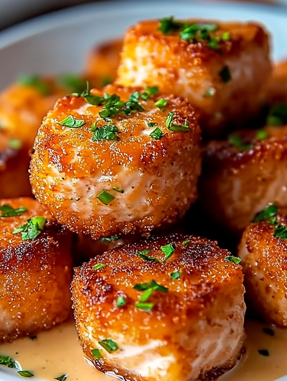 Crispy Bang Bang Salmon Bites: Perfect Party Snack