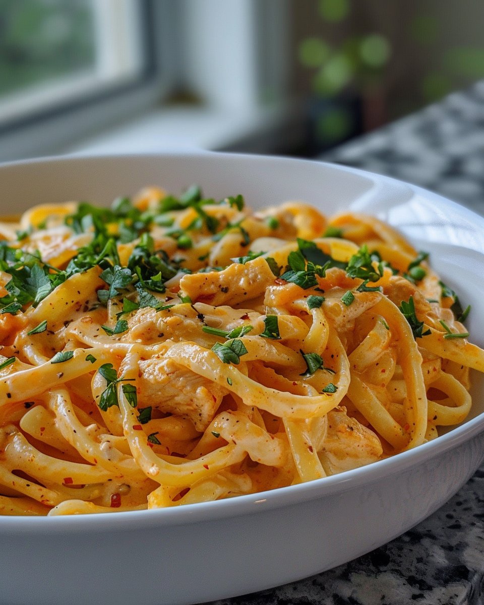 Buffalo Chicken Alfredo: Creamy, Spicy Delight Recipe