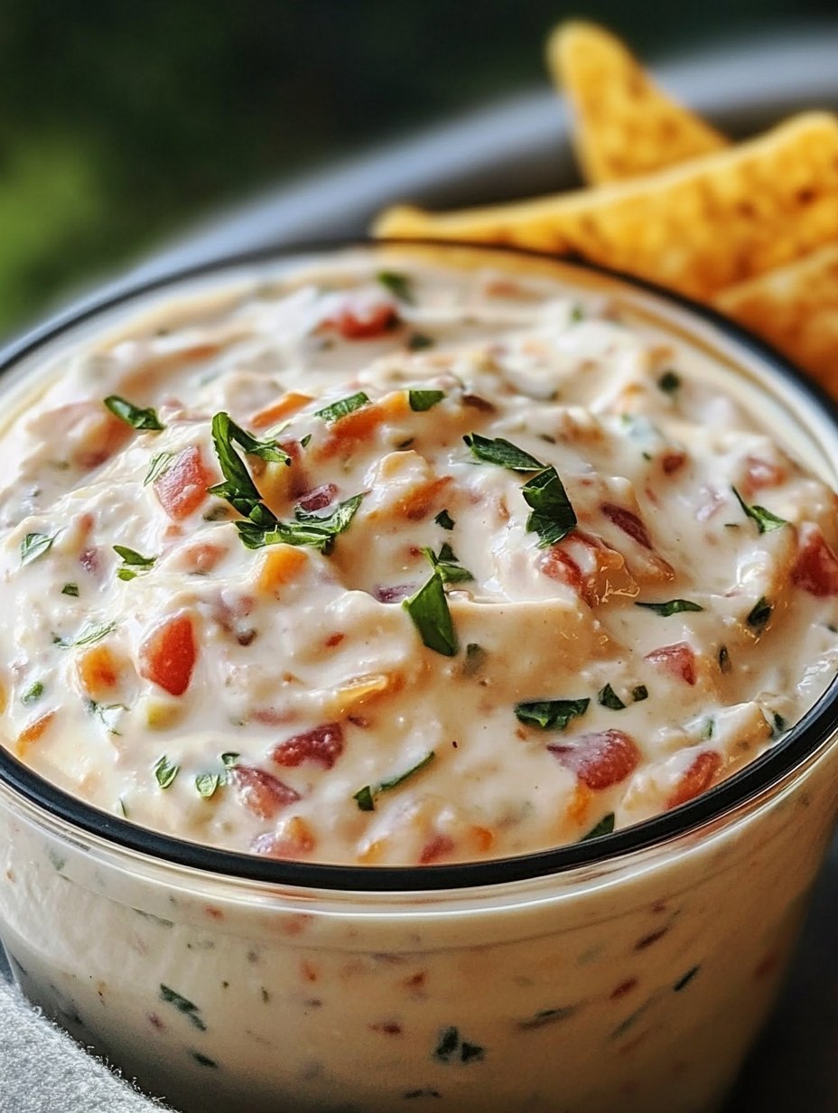 Rotel Ranch Dip: A Flavorful Party Favorite Recipe