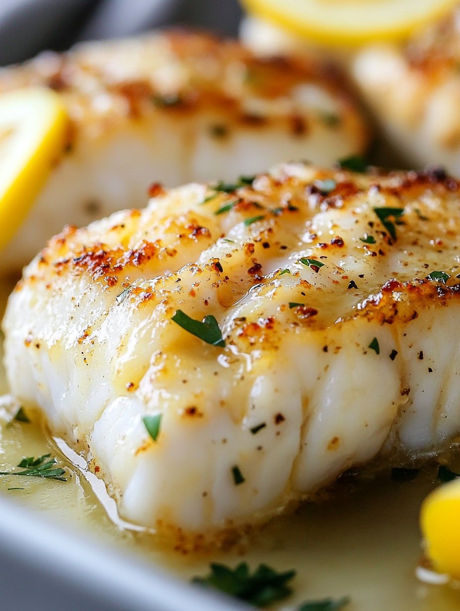 Lemon Butter Baked Cod Recipe - Easy & Delicious