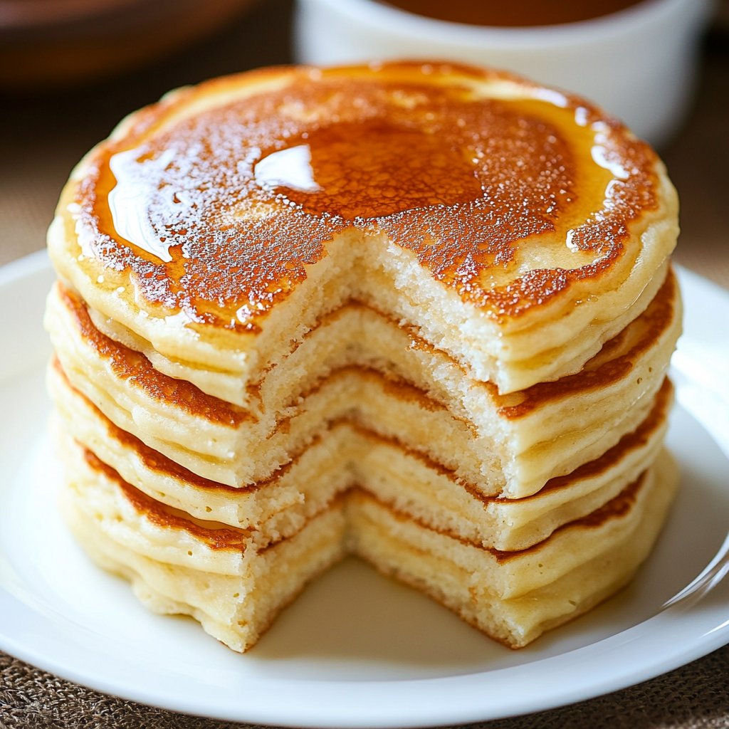 The Most LEGIT Fluffy Pancakes on the Internet