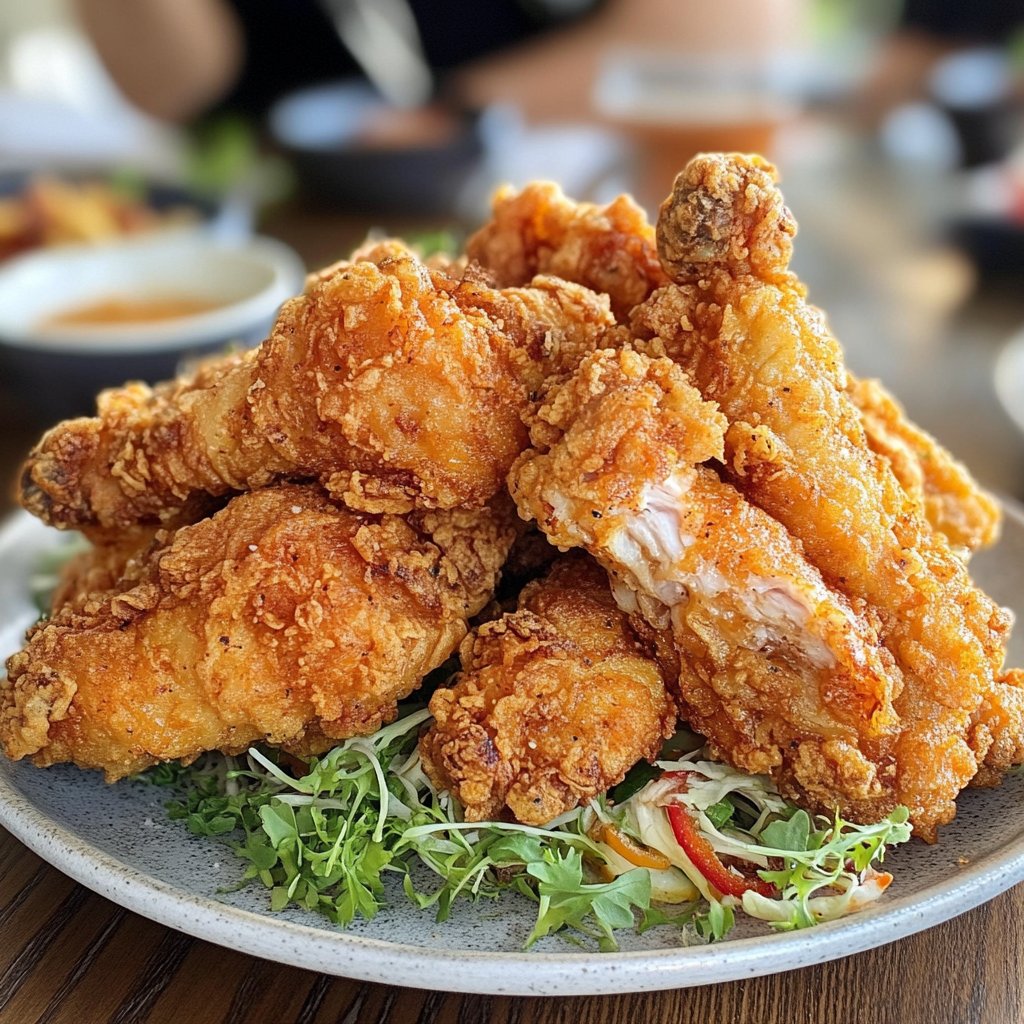 Lemon Tea Fried Chicken Recipe for Crispy Perfection