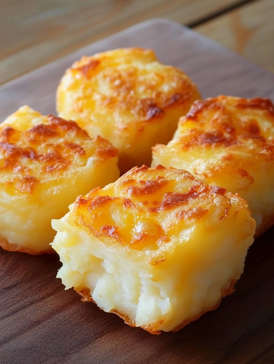 Leftover Mashed Potato Cheese Puffs Recipe