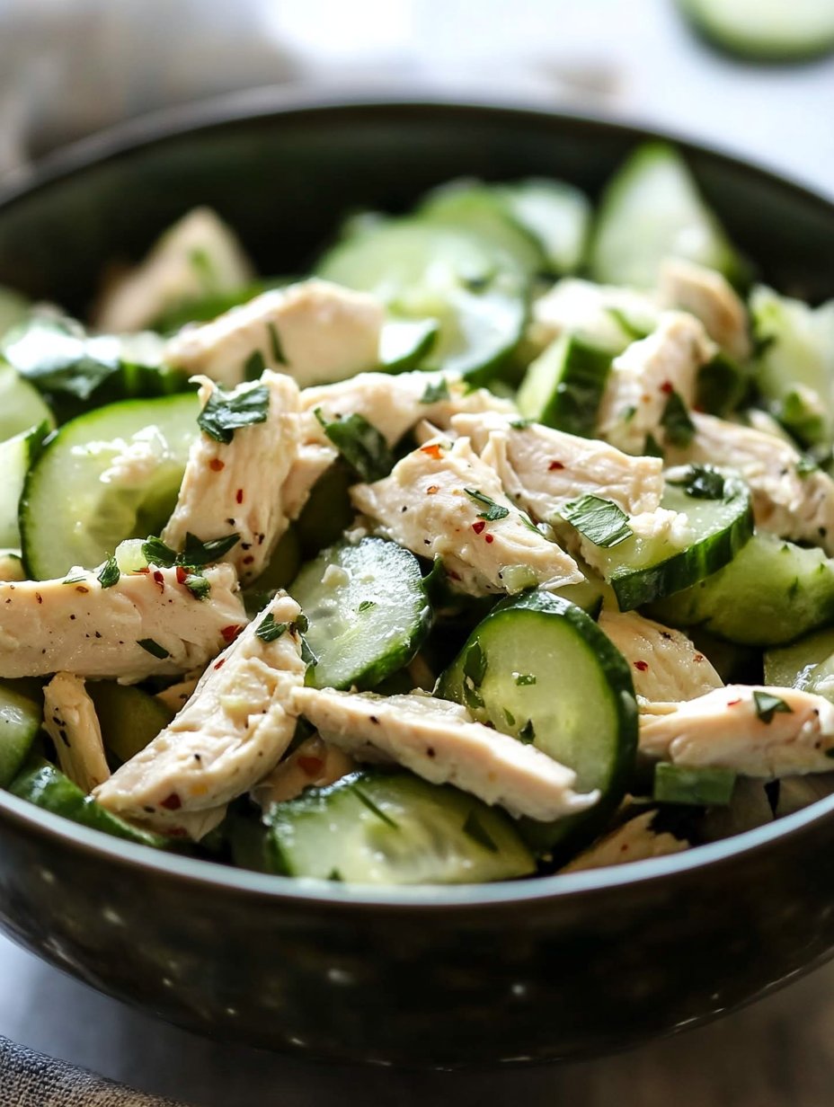 Cucumber Chicken Salad Recipe: Fresh, Easy & Delicious