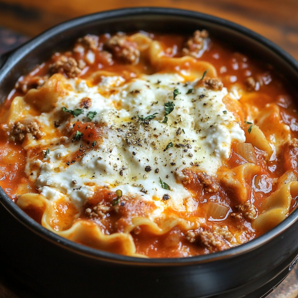 Lasagna Soup Recipe: Comfort in a Bowl