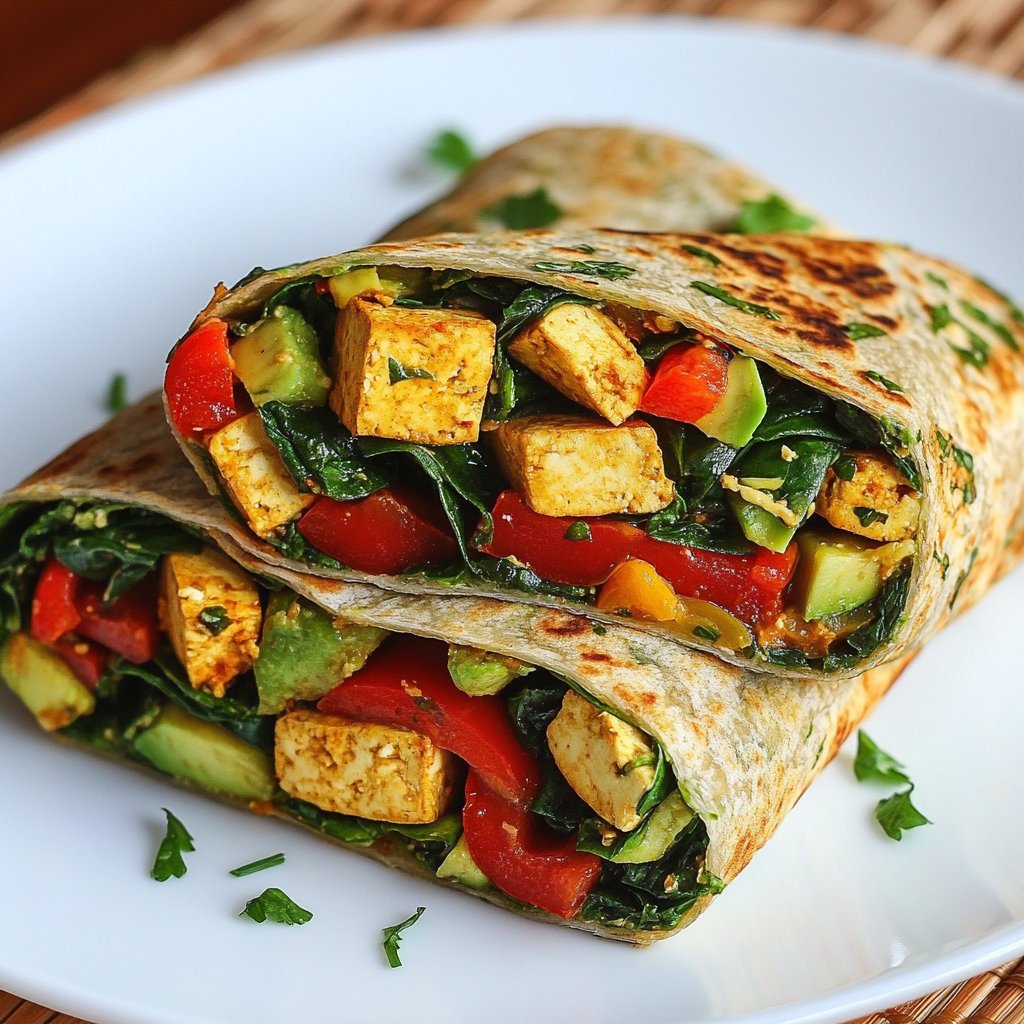 Vegan Tofu Wraps: Delicious & Easy Recipe