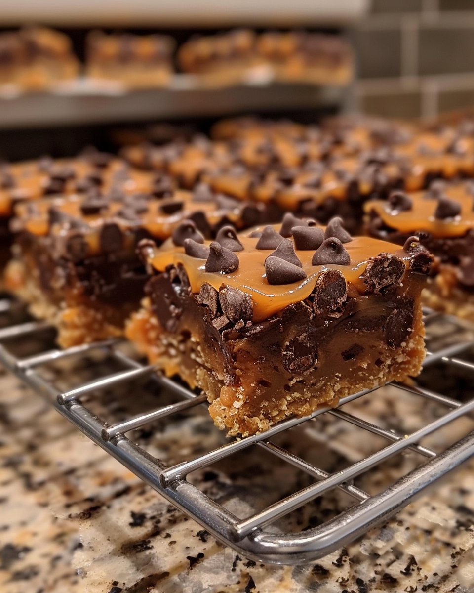 Chocolate Chip Caramel Bars: Easy & Delicious Recipe