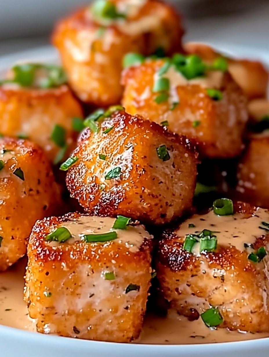 Crispy Bang Bang Salmon Bites: Perfect Party Snack