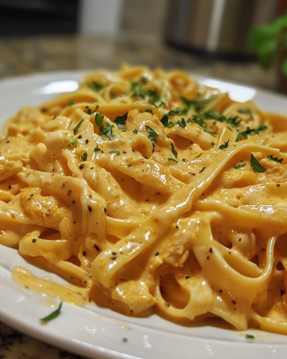 Buffalo Chicken Alfredo: Creamy, Spicy Delight Recipe