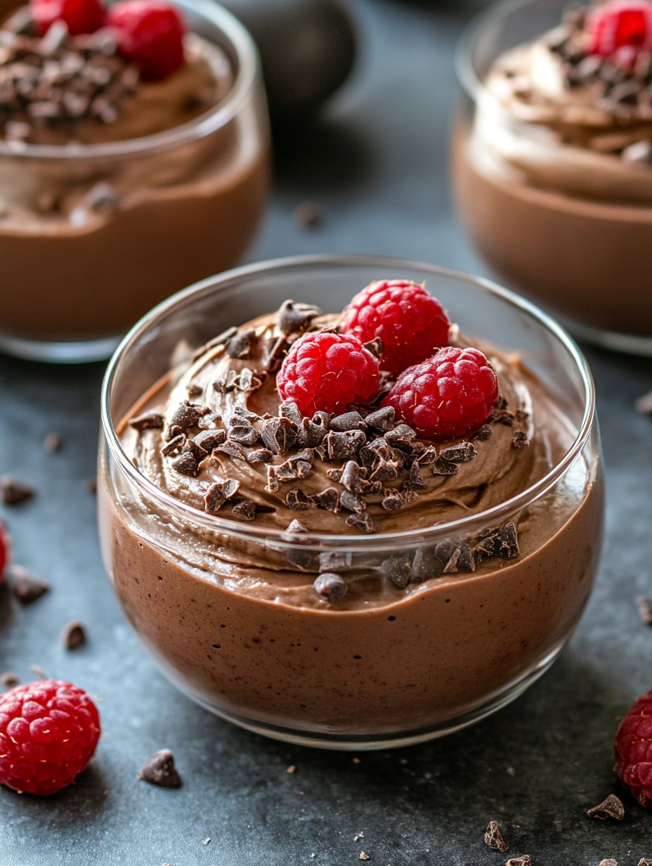 Low-Carb Chocolate Cottage Cheese Mousse Recipe