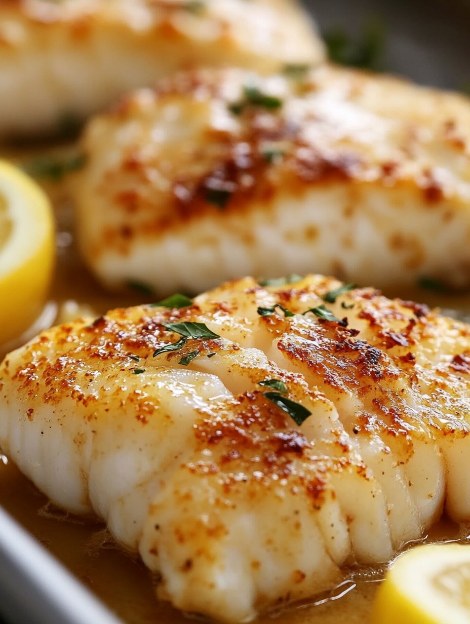 Lemon Butter Baked Cod Recipe - Easy & Delicious